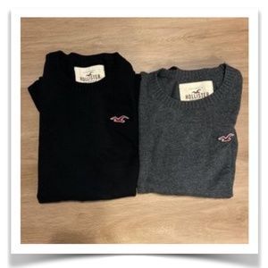 🎁 Hollister Crewneck Sweater Bundle/Size SMALL